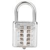 10-digit Push Button Combination Password Padlock Blind Button Padlock