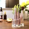 GemRich Makeup Brush Makeup Brush Cosmetic Stylish Case, Stand, Storage, Acrylic,