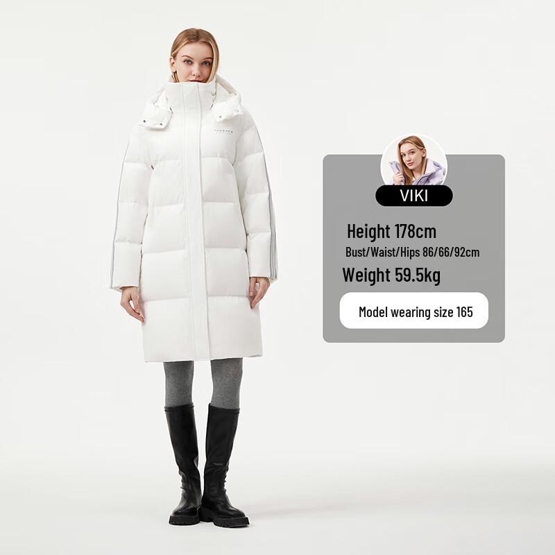 Tanboer Women's Mid-Length Casual Down Jacket TEF550808D