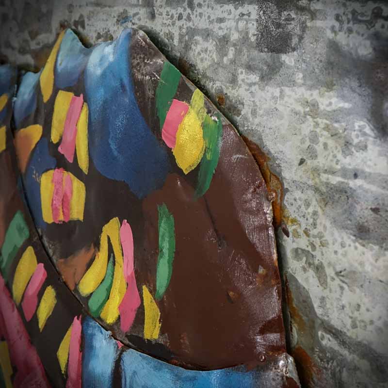 3D metal picture LOFT LADY AFRICA 70x120