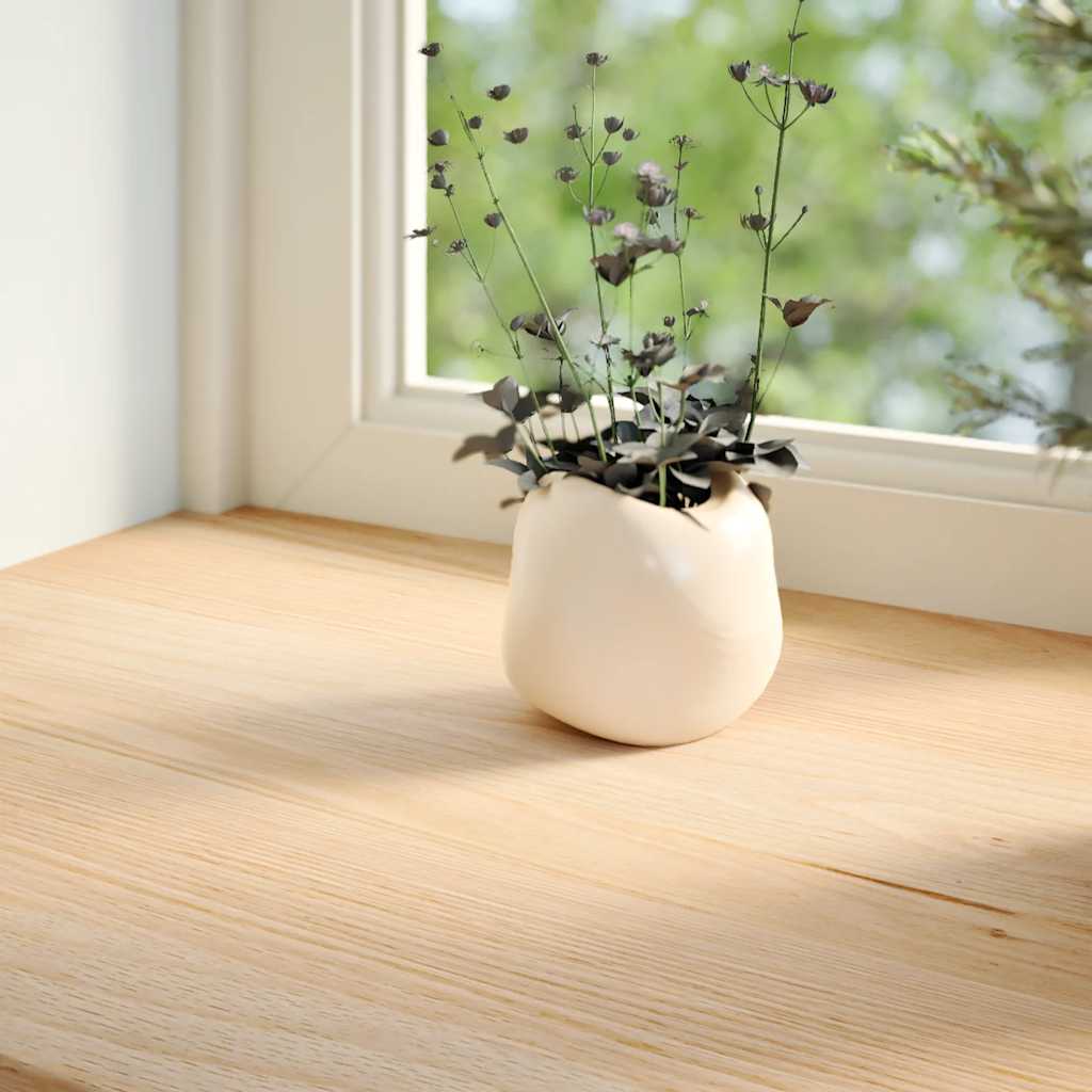 Vidaxl Parapety 2 Szt., Surowe, 100X40X2 Cm, Lite Drewno Dębowe
