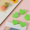 Heart Shaped Decorative Clips Small Plastic Clips for Photos Paper Sealing and Organizing Documents Office and Home Use Set of 5