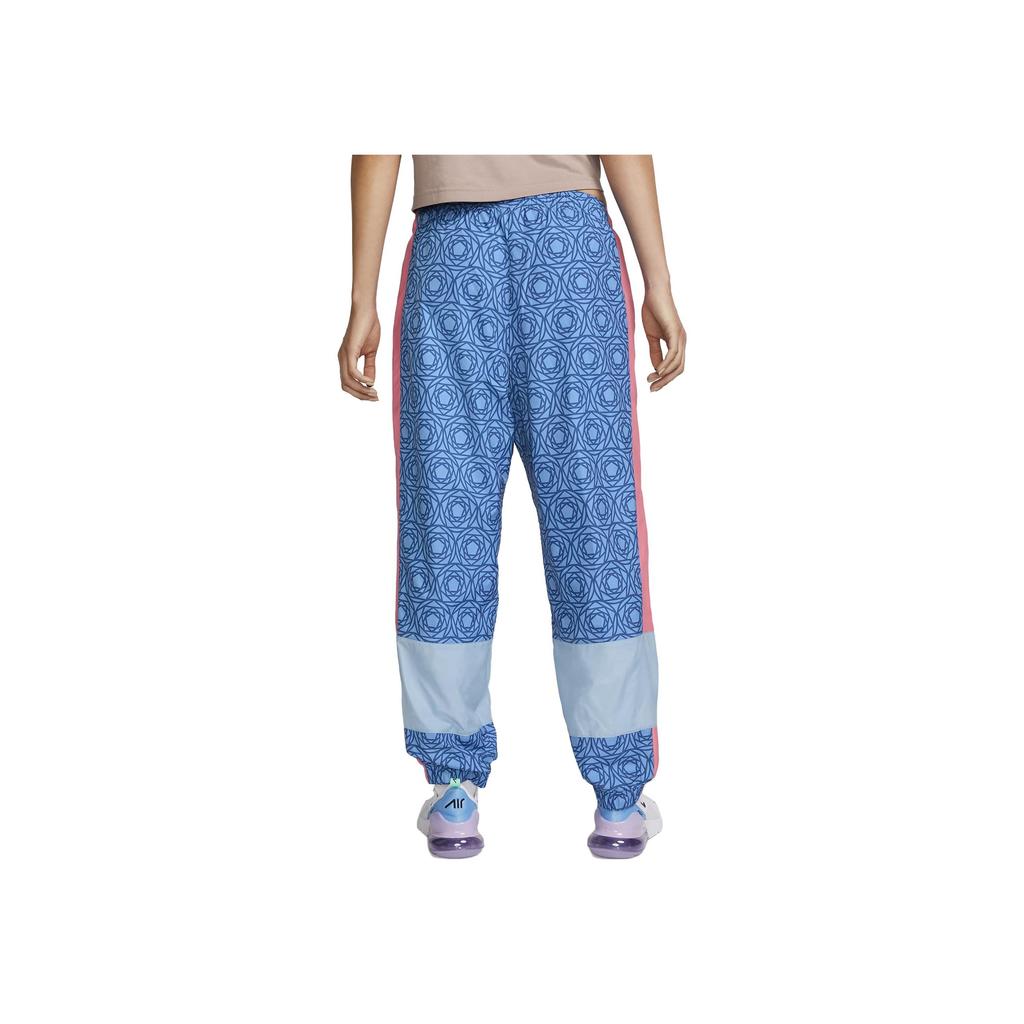 Nike England Repel Essential All Over Print Color Block Joggers Women Joggers Sky-Blue DX0609-462