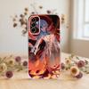 Genshin Impact Arlecchino Phone Case Transparent Silicone Soft For SamsungA10,12,20,21S,30,31,40,50,51,52,70,71