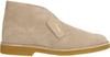 Замшевые сапоги Clarks Desert Bt Evo Sand
