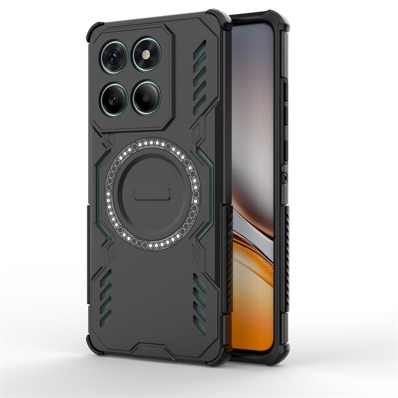 For Motorola Edge 60 Case For Moto Edge 60 Anti-knock Magnetic Adsorption Wireless Charge Cover For Moto Edge 60 Case 6.67 Inch