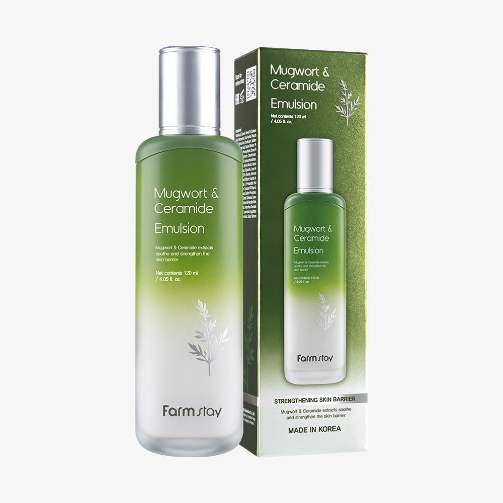 Farmstay Mugwort & Ceramide Emulsion Soothing Hydrating 120ml