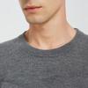 Hengyuanxiang Men's Pure Cashmere Round Neck Thin Sweater