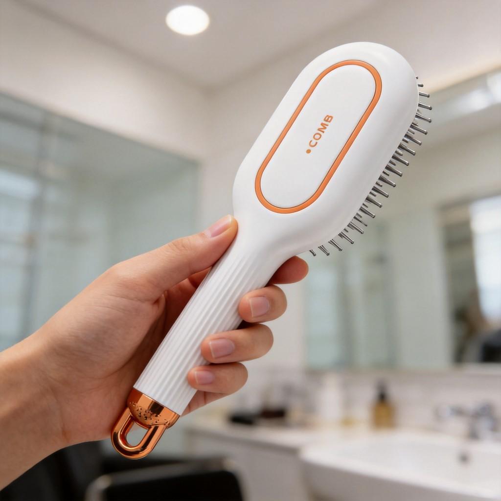 Air Cushion Detangling Comb For Long Hair With Antistatic Technology For Daily Use