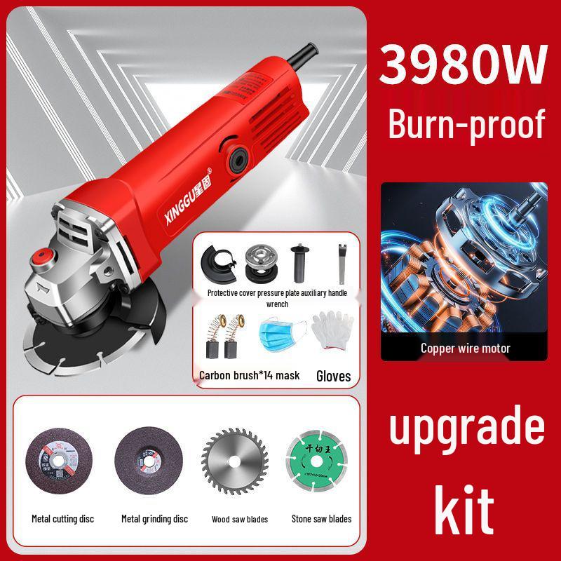 High-Power Multifunctional Angle Grinder and Polisher