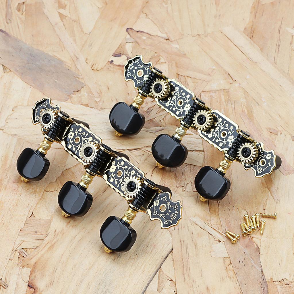 3R 3L Guitar String Tunings Pegs Classical Guitar Machine Head Knobs Tunings Key Left Right Hand Acoustics Guitar Tuner