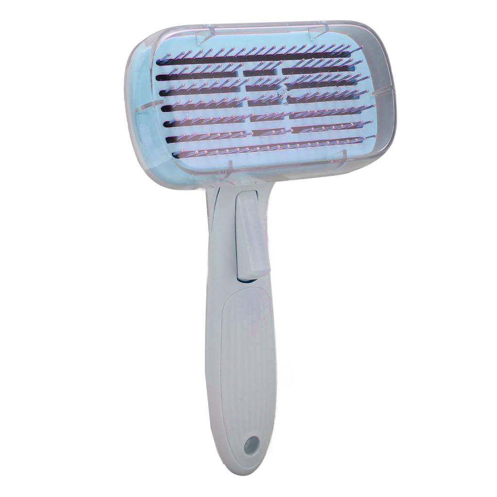 Cat Shedding Brush Grooming Brush Massage Removes Loose Hairs Self Cleaning Slicker Brush Cat Comb for Dogs Cats Kitten