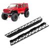 RC Car Rock Sliders High Simulation Aluminium Alloy Professional Metal Side Pedal Step for   SCX6 1Celsius6   10.4in