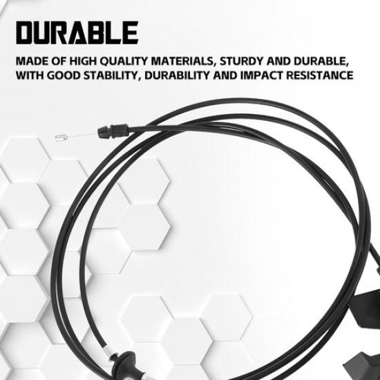 For 2007-2014 Cadillac Escalade Chevrolet GMC Hood Latch Release Cable Handle EK