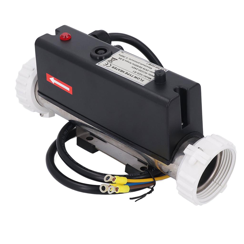 Pool Heater Electric Hot Tub Heater Water Thermostat with Temperature Control Self Heating for Spa Bathtub Swimming
