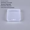 Rectangular Transparent PP Plastic Storage Box for Stationery, Cards, Hardware, Jewelry, and Fishing Gear