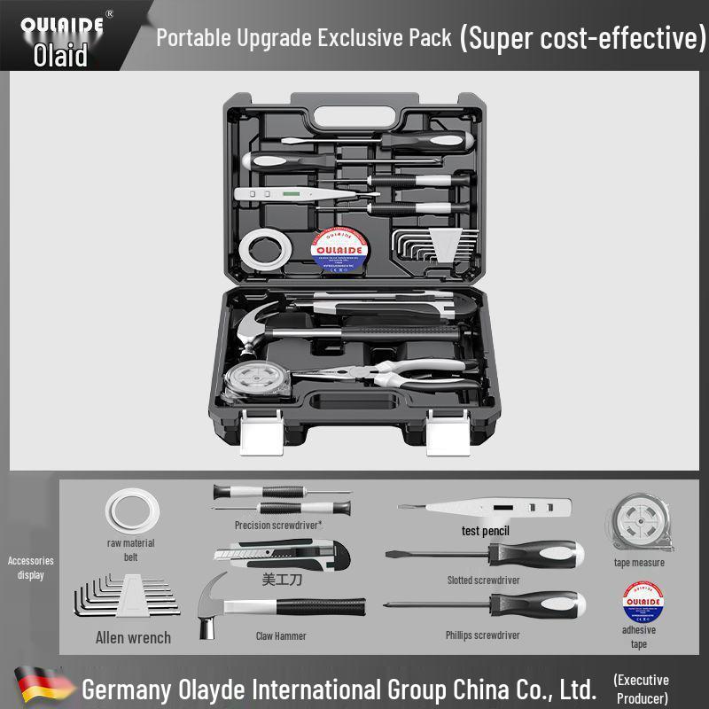 Set de Unelte Multifuncțional pentru Electricieni și Tâmplari - Ideal pentru Reparații Casnice