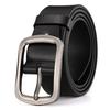 Men'S Leather Belt Two-Layer Cowhide Retro Pin Buckle Belt Casual Waistband Bandwidth