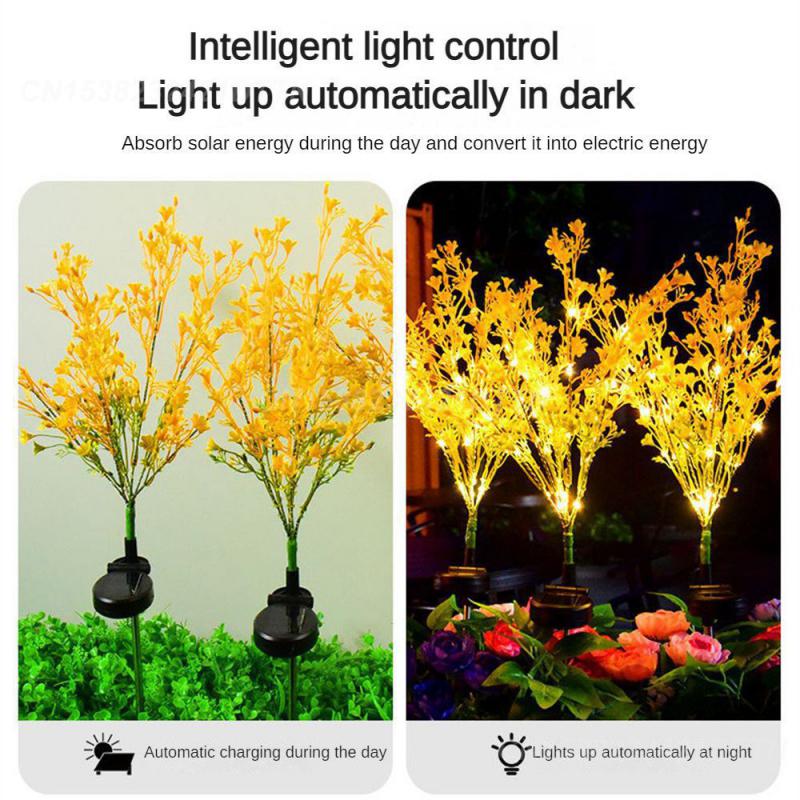 Outdoor Light Decorate No Wires Required Lawn Lamp Decorative Flower Night Light The New 75cm Led Lights Outdoor Lighting