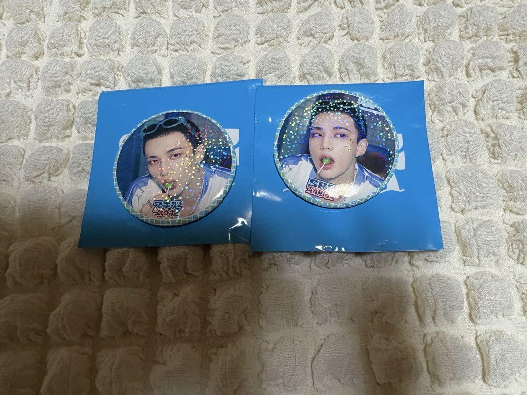 

[USED] Stray Kids JYP Pop-Up Random Badge Hyunjin 2 Types