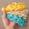 1/6 1/4 1/3 Doll Curly Hair Fashion Multicolor High-temperature Wire Long Wigs DIY Dolls Accessories Styling Tools Kids Toys