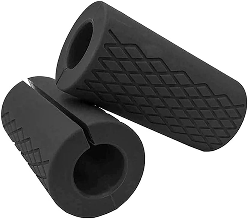 Fat Bar Dumbbell Barbell Grip Thick Bar Grips Silicone Non-Slip Protective Pad for Weightlifting Fitness Wear-resistant Comfort