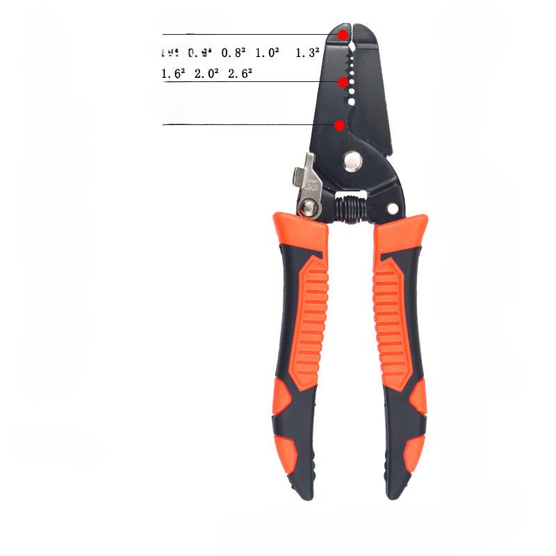1Pc 10 In 1 Wire Pliers Multifunctional Electrician Peeling Household Network Cable Wire Stripper Puller Stripper Tools