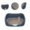 Dog Toilet Training Pad Holder - Indoor Puppy Potty Tray with Mesh Grids for Clean Paws & Floors B