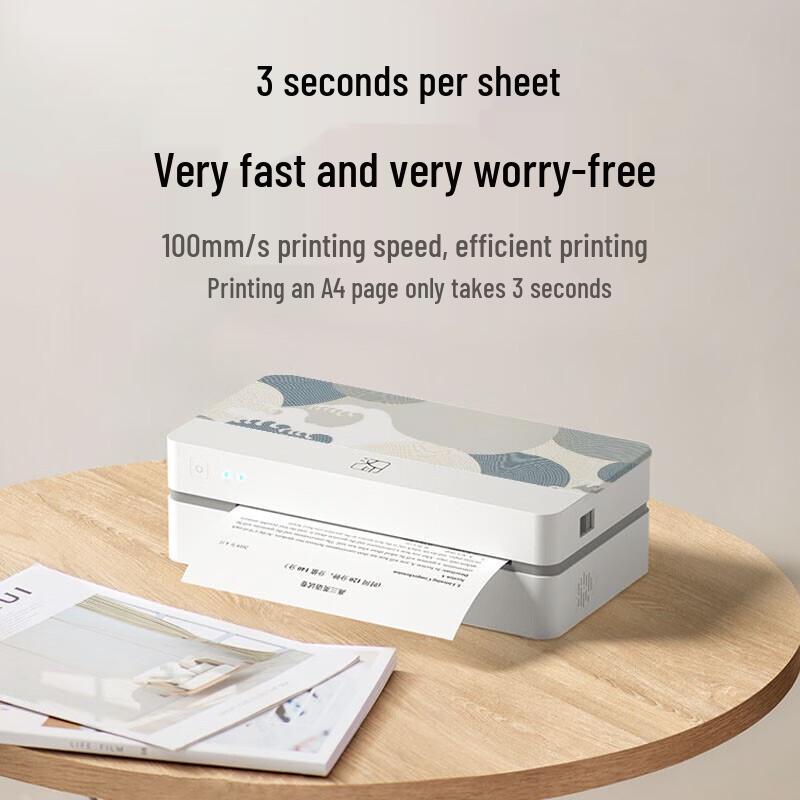 Hanyin U200 Smart Portable A4 Printer CN plug (adapter included)