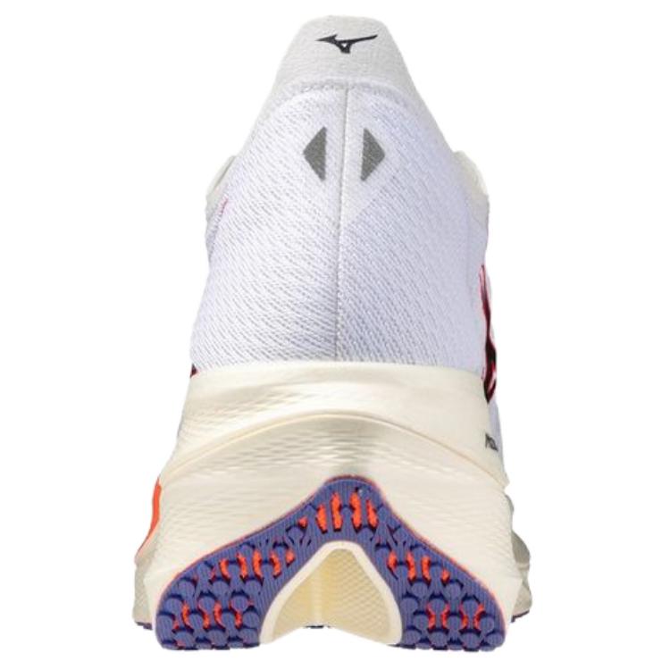 Mizuno Wave Rebellion Pro 3 White Baritone Blue Fiery Coral Men Sneakers U1GD253011