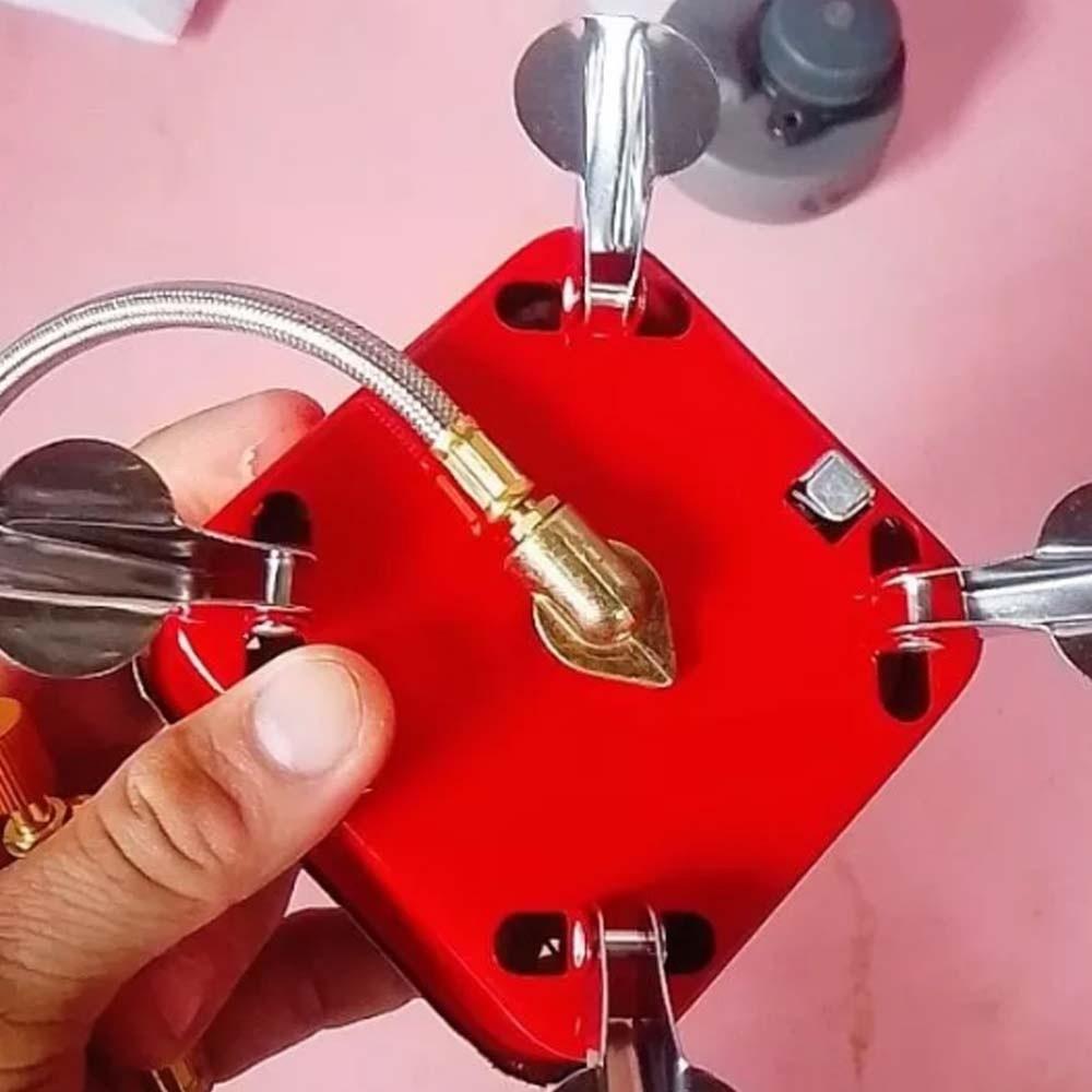 High Power Folding Gas Burner Compact Fondue Gas Cooker Square Cassette Stove  Household