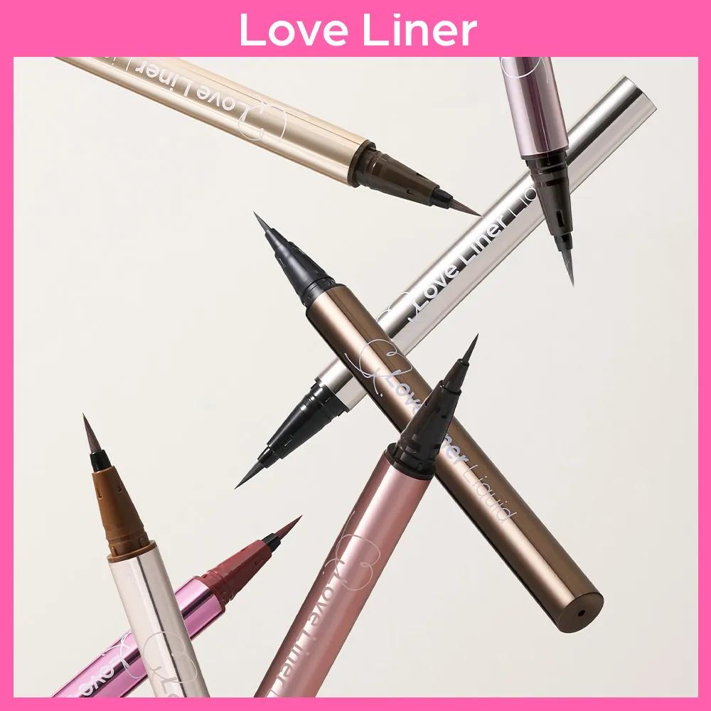 Loveliner Liquid Eyeliner R5 Ultra Fine (2 Colors) [Ultra Fine] 02 Dark Brown
