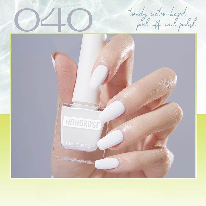 

HOHOROSE Новый лак для ногтей на водной основе Быстросохнущий, не требующий выпекания, отбеливающий лак для ногтей