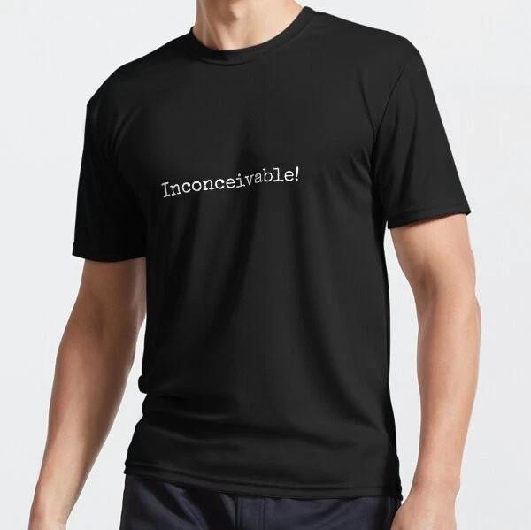 Inconceivable Funny Ironic Humor Active TShirt Unisex T-Shirt XXXL