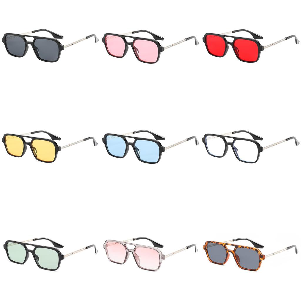 Sunflower Square Sunglasses With Uv400 Protection For Fashionable Travel And Outdoor Activities