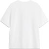 Li-Ning Panda T-Shirt With My Name Printed Cartoon Anime Letters Breathable Loose Short Sleeve Unisex Tops White AHSUF41-2