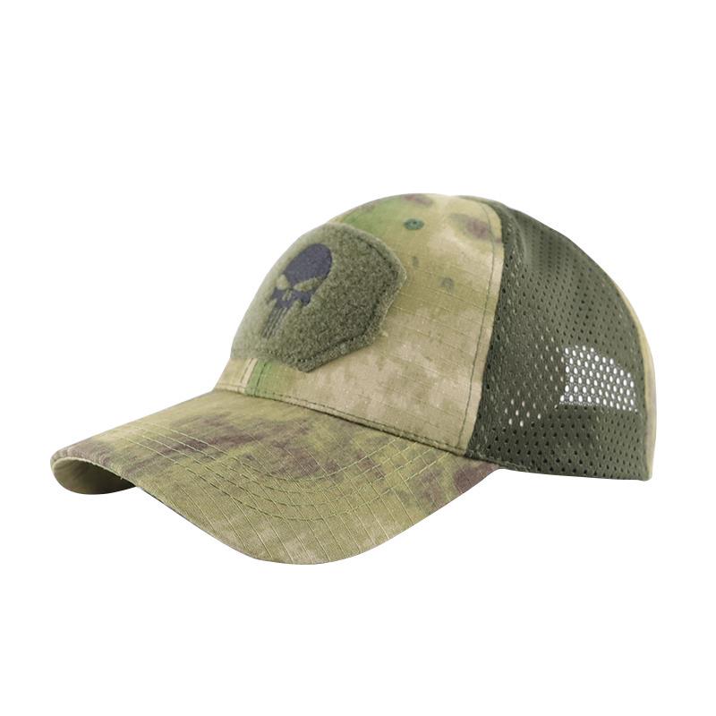 Șapcă de Baseball Tactică Camuflaj Respirabilă - Pălărie de Soare cu Cozoroc pentru Alpinism și Ciclism