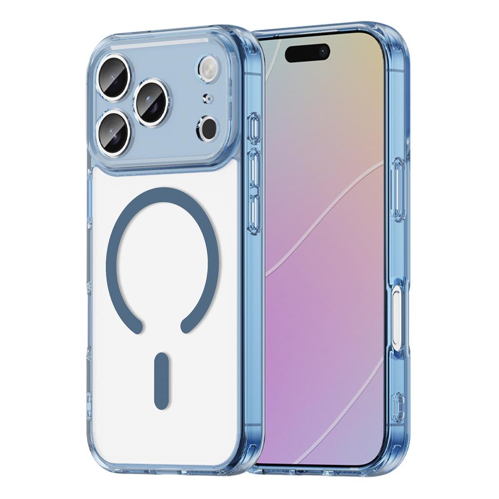 For iPhone 17 Pro Phone Case, Magnetic Shockproof Transparent Cover for iPhone 17 Pro