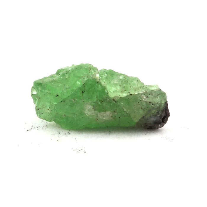 Pierres et Minéraux. Grenat Tsavorite. 3.50 ct. Manyara Region, Tanzanie.