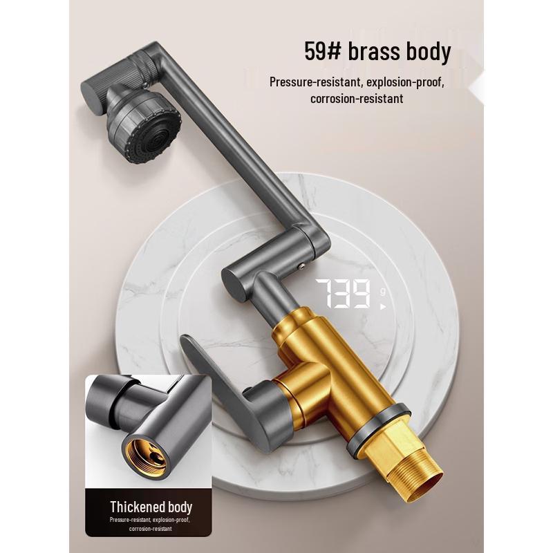 TLXT Robotic Arm Style Basin Faucet