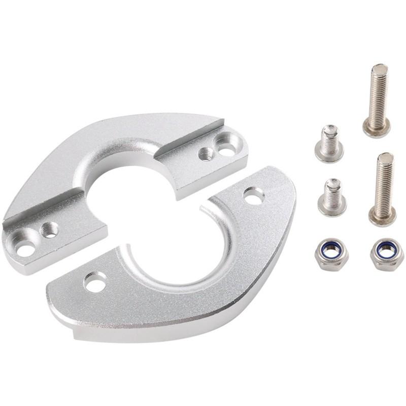 AT19-For Wiring Harness 1.25" Aluminum Firewall Pass Through Eliminate Grommet In Fire Wall