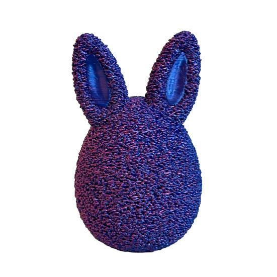3D Printed Easter Egg Funny Easter Bunny Egg Desk Ornament Easter Basket Stuffers for Home Office Party Decor
