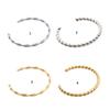 Elegant Spirals Cuff Bangle Silver Plated Jewelry Accessory Portable Decoration for Gifts Giving and Trendy Outfits