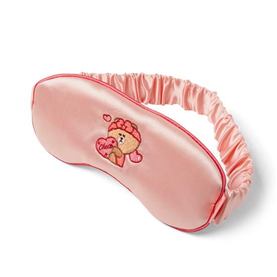 Line Friends Chocolate Unboxing Sleeping Eye Mask Pouch Set