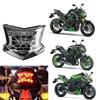 Motorcycle LED Tail Light Rear Brake Stop Lamp Turn Signal Light Flashing Light For KAWASAKI Z900 Z650 NINJA 650-A02G