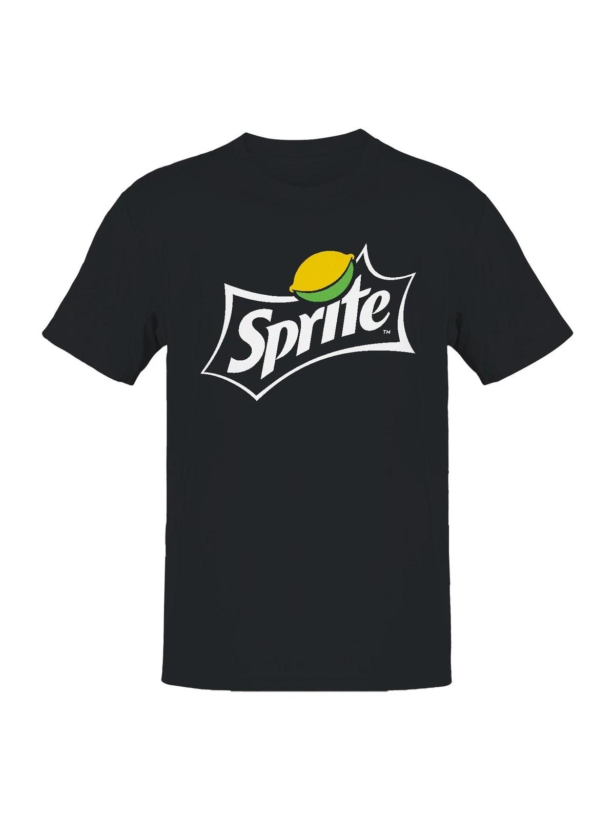 Officially Licensed Sprite Iconic Sprite Logo Design Men s T-shirt M