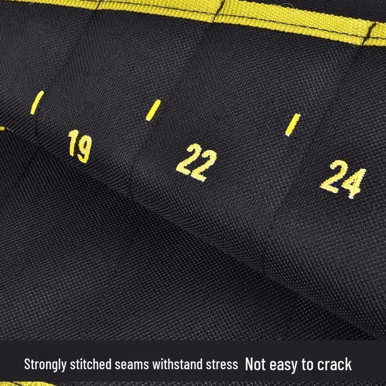 Zweifach nutzbare tragbare Werkzeugtasche für Schraubenschlüssel - Aufrollbare Tasche für Autoreparatur