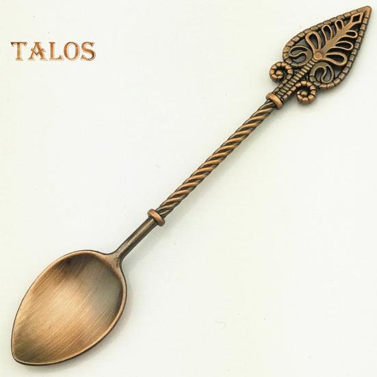 Coffee Spoon Multifunctional Stirring Vintage Exquisite Non-stick Dessert Spoon Household Supplies