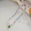 Beaded Necklaces Women Flower Pendant Chokers Artificial Crystal Material Party Jewelry Accessories Gift for Woman Girls
