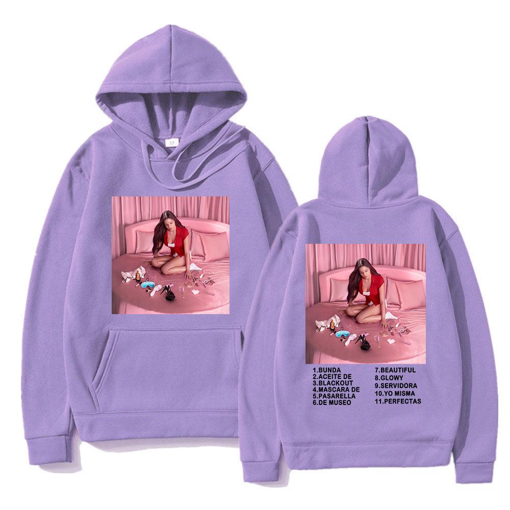 Perfektes Emilia 2025 Album Hoodie Emilia Mernes Vintage Retro Herren/Damen Hoodies Harajuku Winterkleidung Pullover Sweatshirt